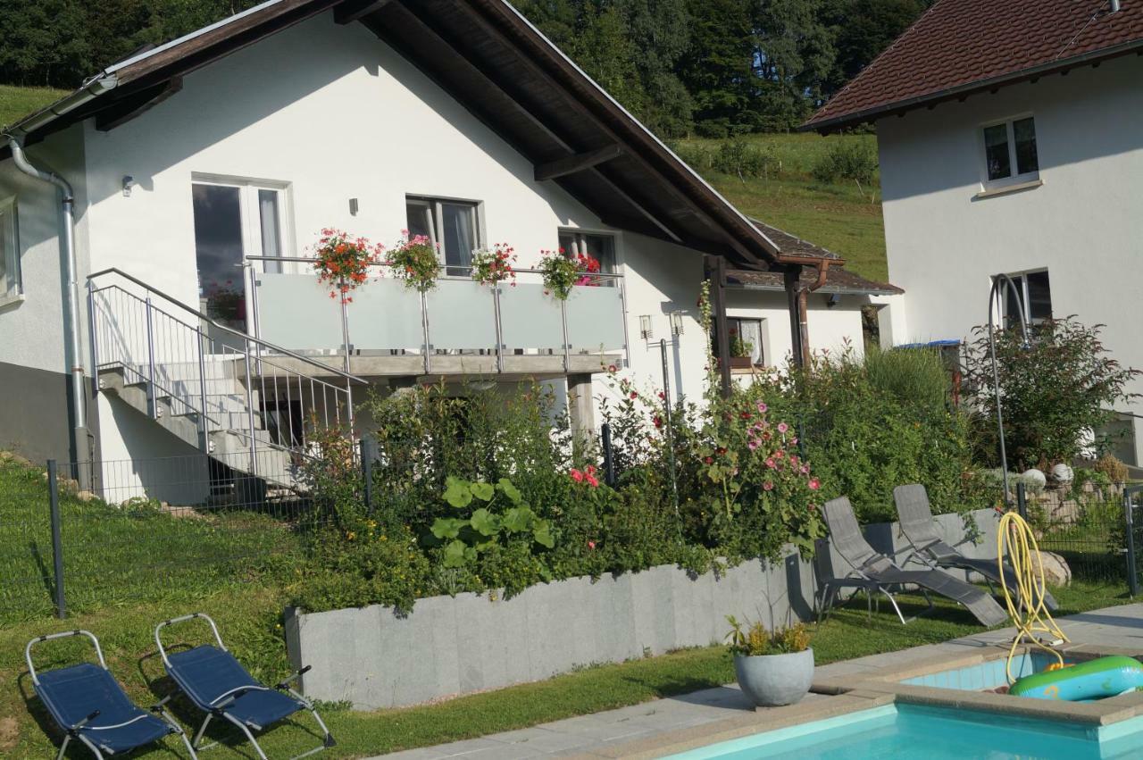 Traumhafte Ferienwohnung Mit Pool Steinen  ภายนอก รูปภาพ
